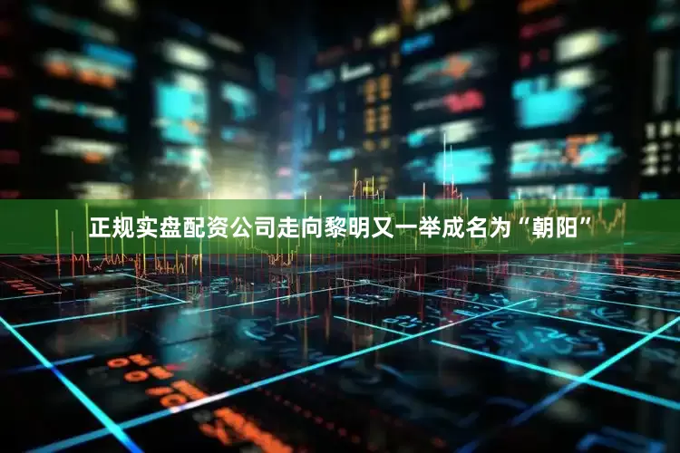 正规实盘配资公司走向黎明又一举成名为“朝阳”
